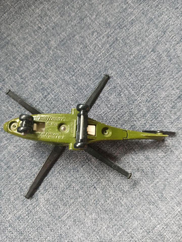 Hubschrauber Matchbox US Army in Sülfeld