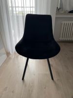 6 Esszimmerstühle  in Schwarz in gutem Zustand zu verkaufen! Düsseldorf - Oberbilk Vorschau