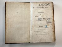 Novalis Schriften - Zweiter Teil (1815) Niedersachsen - Hemmingen Vorschau