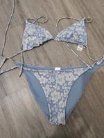 TCM Tchibo Damen Bikini 40/42 hellblau Blumen Schleswig-Holstein - Leck Vorschau
