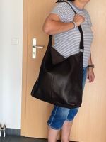 schwarze Marc O'Polo Ledertasche Baden-Württemberg - Waiblingen Vorschau