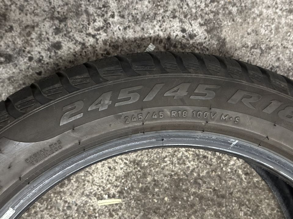 2x Winterreifen Pirelli Sottozero 3 245/45 R18 100V✅A551 in Kevelaer