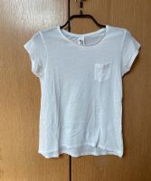 Weißes T-Shirt aus 100% Baumwolle von here&there in Größe 146/152 Baden-Württemberg - Esslingen Vorschau