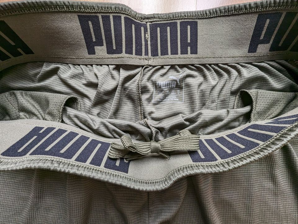 Puma Shorts Sportshorts Crossfit Fitness khaki L Herren #3 in Hamburg