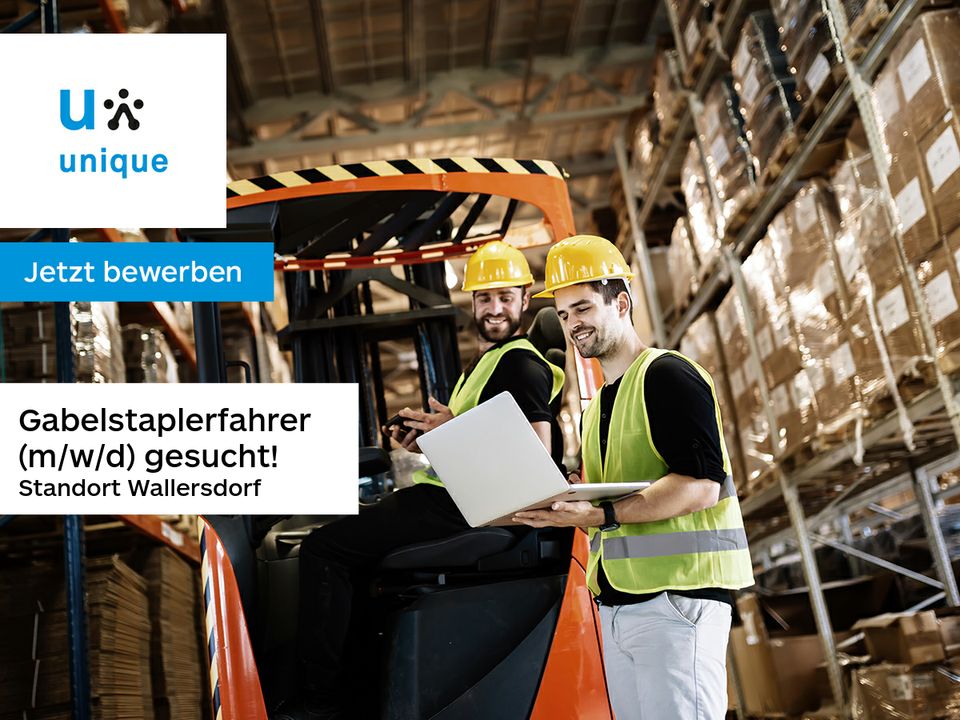 Gabelstaplerfahrer (m/w/d) gesucht! - 18,40 € / Std. in Wallersdorf