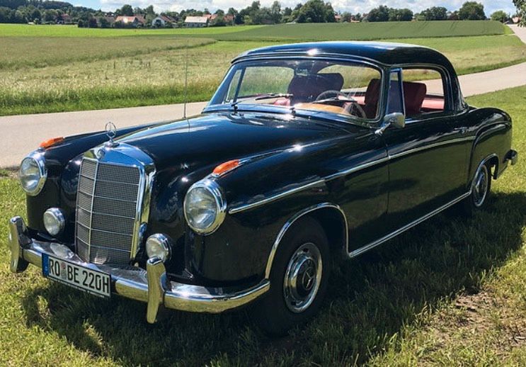 Mercedes 220S Ponton Coupé Oldtimer /Hochzeitswagen selber fahren in Huglfing