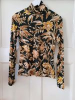 Rollkragen-Oberteil H&M Blumen-Muster Berlin - Friedenau Vorschau