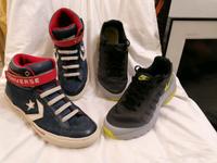 2 Paar Sneakers Nike und Converse gr 35.5 Brandenburg - Nuthe-Urstromtal Vorschau