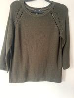 Sehr schöner Pullover, Fbe. khaki, Gr. S, 1x getr. Baden-Württemberg - Forst Vorschau