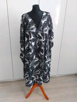 **NEU** h&M Strand Kleid Tunika Kaftan Blätter weiss grau schwarz Hessen - Fulda Vorschau