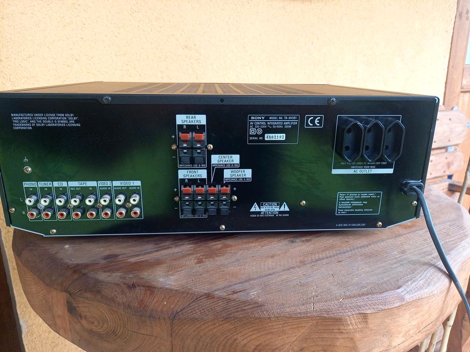 Sony TA-AV561 Amplifier/ Verstärker /Reciver/Super Woofer in Muldestausee