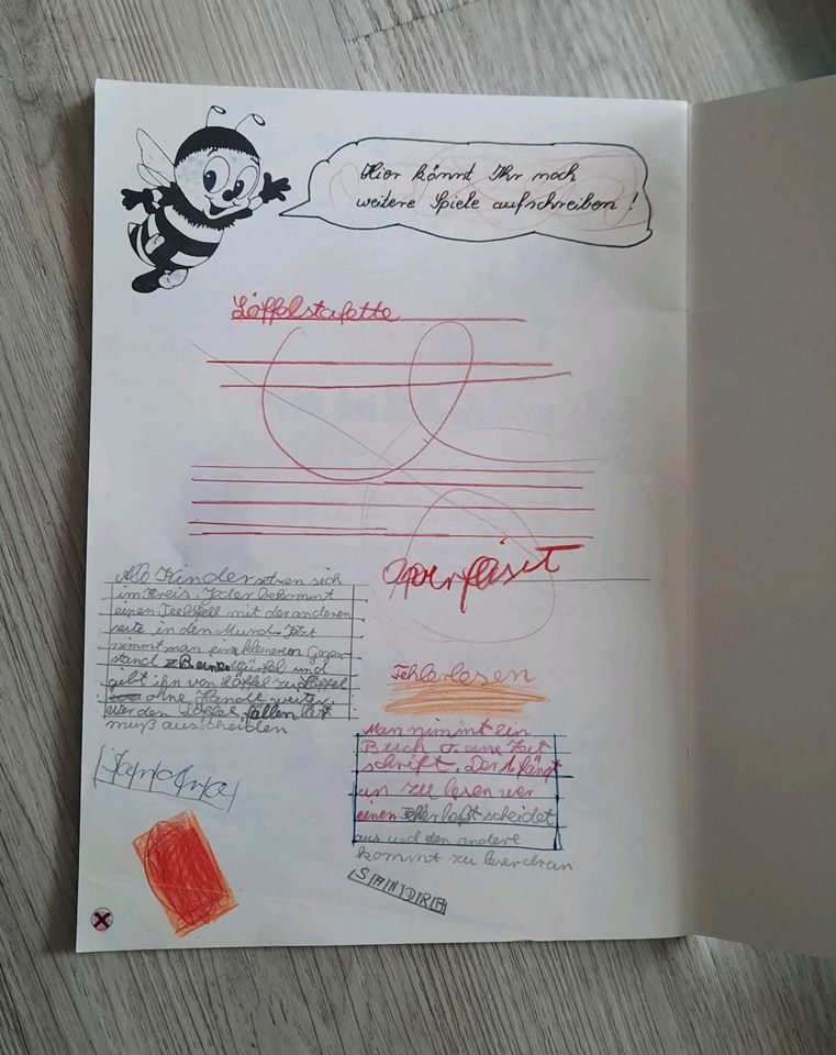 Sumsi Heft mit Spielanleitungen, aus den 80ern in Heilbronn