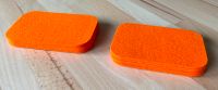 10x WOLLFILZ, 2 Größen, 3mm Stärke, orange, 100% Merino-Wolle! Bayern - Aschaffenburg Vorschau