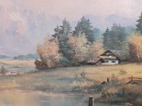 "Vorgebirge im Herbst", Kunstdruck 117x52 cm, gerahmt Niedersachsen - Wilhelmshaven Vorschau