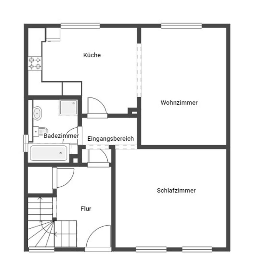 Dreifamilienhaus inkl. bezugsfreier Einheit zur Eigennutzung oder Vollvermietung in Essen