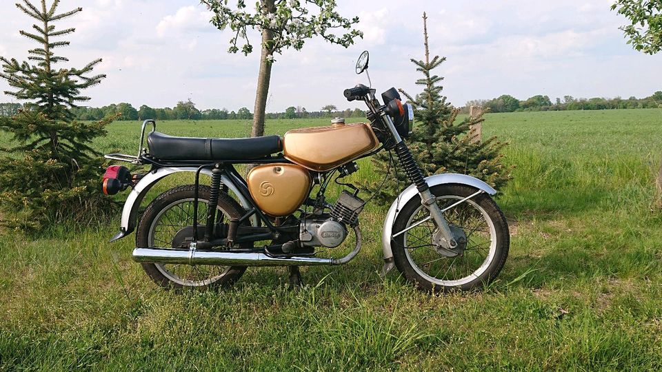 Simson s51 mit KBA Papieren, Baujahr 1981 in Großdubrau