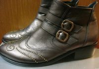 NEU.GABOR.Echt Leder Halbstiefel/Stieffel.Bronze/Braun.Mit Nieten Bremen - Huchting Vorschau