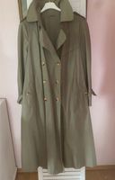 Trench Trenchcoat Mantel oliv grün Khaki Baumwolle Gr. 40- 44 Duisburg - Duisburg-Mitte Vorschau