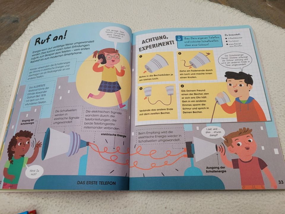 Bücher Kinder Versuche, Wissenschaft, Fragen einfach erklärt in Stolzenau