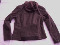 Designer Lederjacke mit Kapuze Gr.38 in Darkbrown Nordrhein-Westfalen - Werne Vorschau