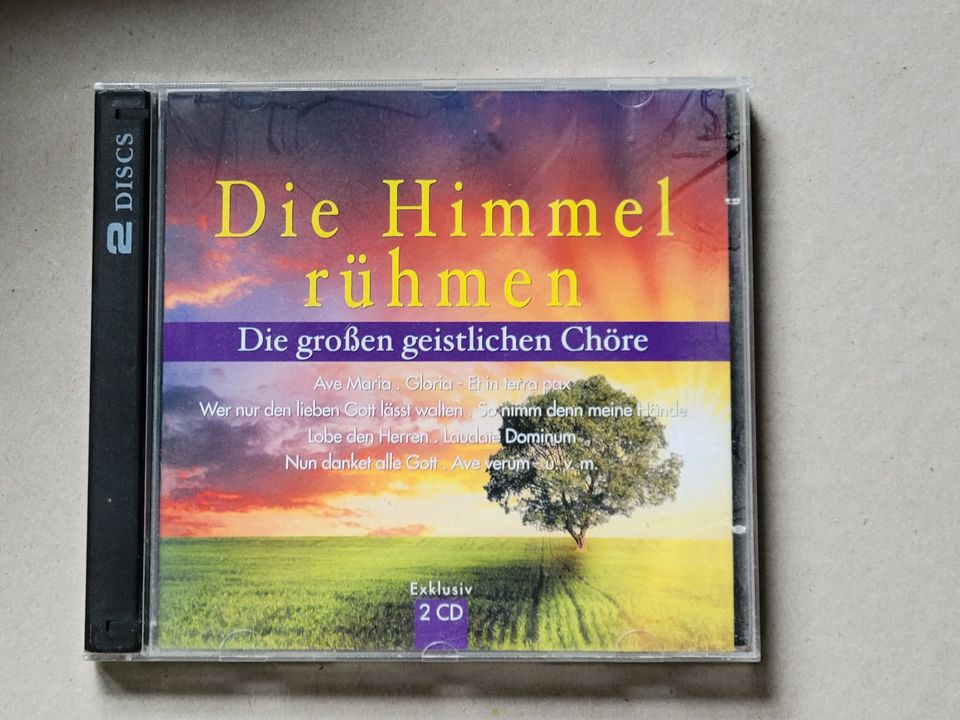 Die Himmel rühmen - die großen geistlichen Chöre Chromusik 2 CD in Rheda-Wiedenbrück