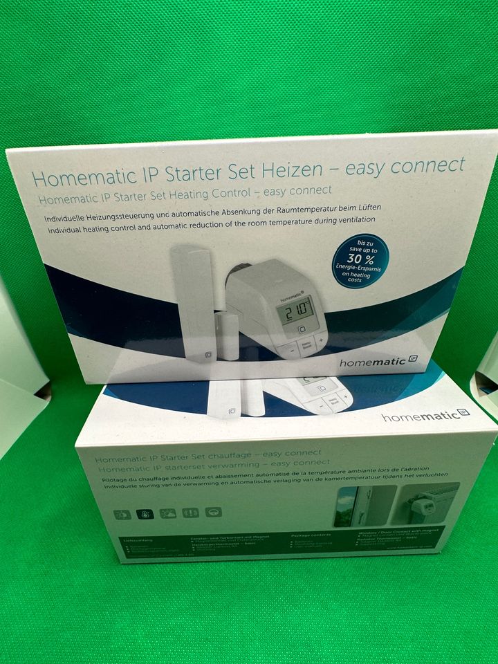 Homematic IP HmIP-SK9 Starter-Set Heizen easy connect OVP Rechng in Steinburg