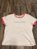 Calvin Klein Damen T-Shirt Weiß/Rosa Gr. L Rheinland-Pfalz - Mainz Vorschau