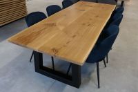 Tisch mit Baumkante Baumtisch Esstisch Eiche Holztisch 260x100cm Nordrhein-Westfalen - Monheim am Rhein Vorschau