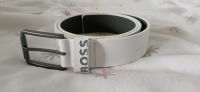 Hugo BOSS Gürtel weiß 85 100% Leder Handmade In Italy NEU Nordrhein-Westfalen - Bedburg Vorschau