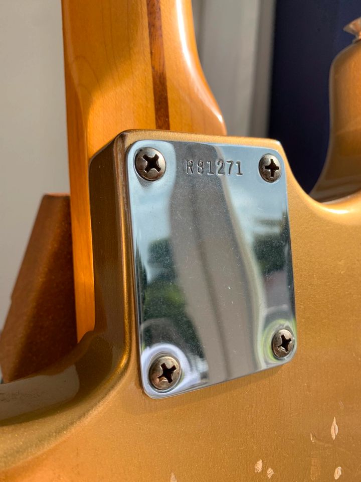 2015 Fender Custom Shop 1957 Relic Stratocaster HLE Gold | 3,1kg! in Niebüll