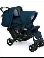 Kinderwagen Geschwisterwagen duo navy chic 4 Baby Nordrhein-Westfalen - Bad Salzuflen Vorschau