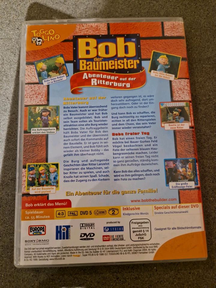 3 DVDs vom Bob der Baumeister in Attenkirchen