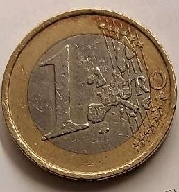 1 Euro Münze Belgien 1999 König Albert II (Fehlprägung Doppelpräg in Cloppenburg