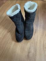 Keil Stiefelette Winter grau Esprit Größe 38 Saarland - Tholey Vorschau