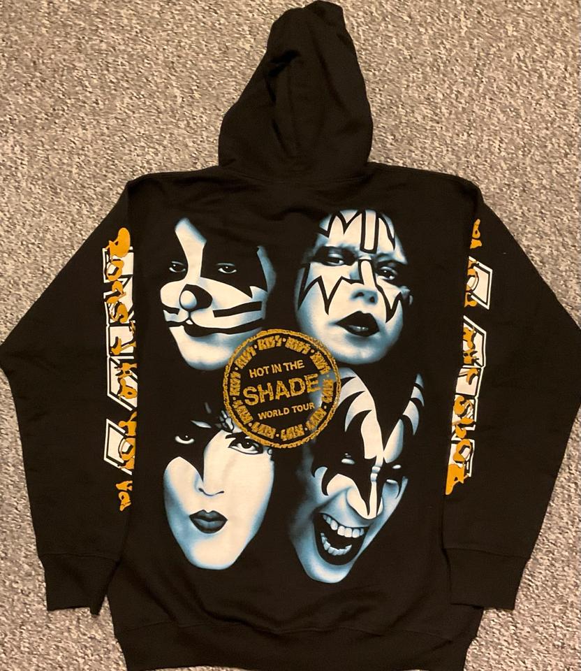 KISS - Hot In The Shade World Tour - Kapuzenpulli - Größe L - Neu in Wacken