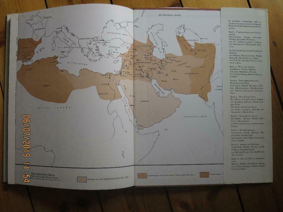 Schätze der Weltkunst Band 7 - Welt des Islam - 1974 in Hannover