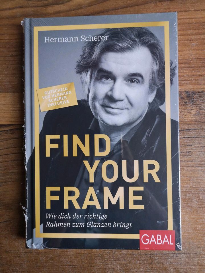 Fachbuch "Find your Frame, von Hermann Scherer in Gründau