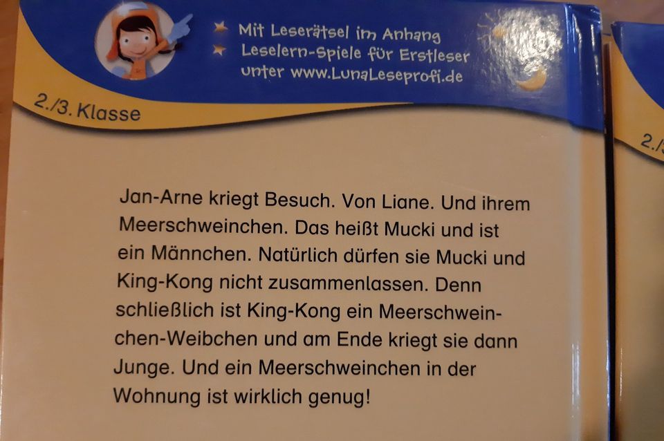 King Kong das Liebesschwein Kinderbuch 8 -10 J. Meerschweinchen in Jüchen
