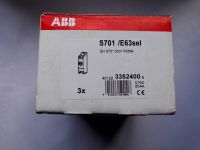 neu 3x ABB Hauptsicherungsautomat S 701-E 63 sel  GHS7015001R0599 Nordrhein-Westfalen - Greven Vorschau