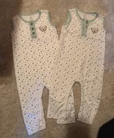 2x Steiff Strampler Latzhose Jumpsuit Pyjama 74 Hessen - Buseck Vorschau