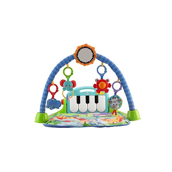 Mattel Fisher-Price Rainforest Piano-Gym Spieldecke, Spielmatte in Eschbronn