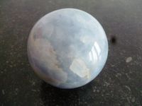 Mineralien Edelstein Kugel Calcit Blau Möbelknopf Türknauf 70 mm Nordrhein-Westfalen - Wesel Vorschau