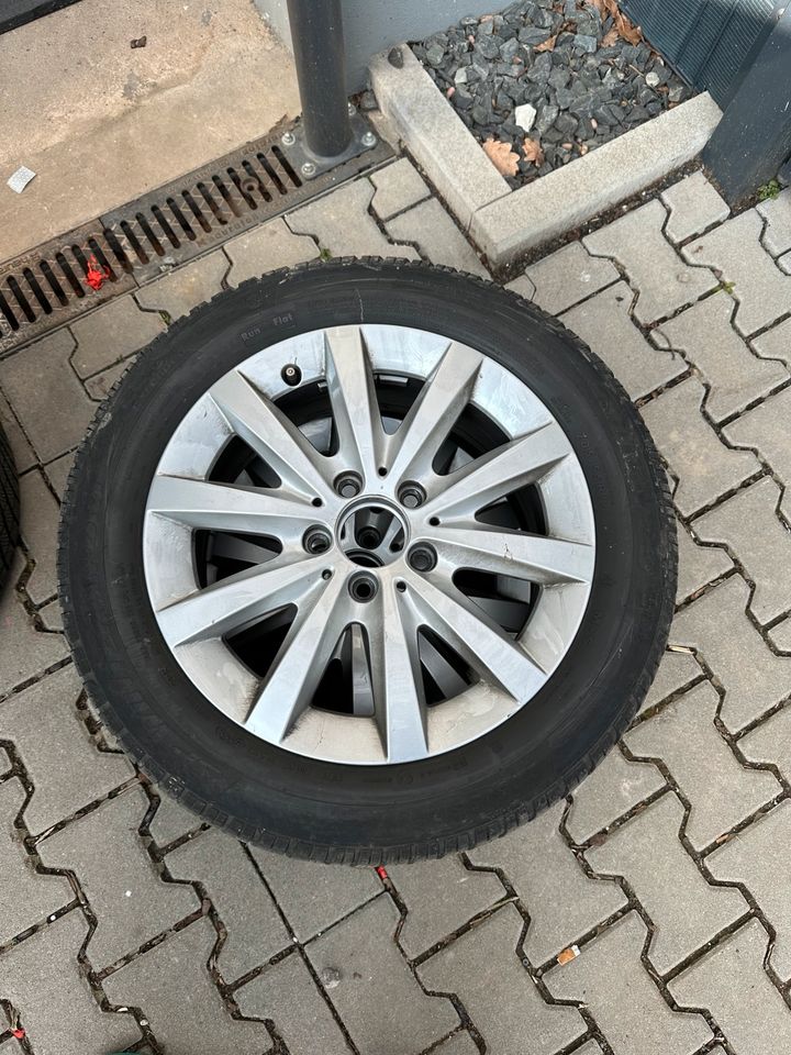 Mercedes Benz B Klasse Alufelgen Winterreifen 205 55 16 in Bad Kreuznach