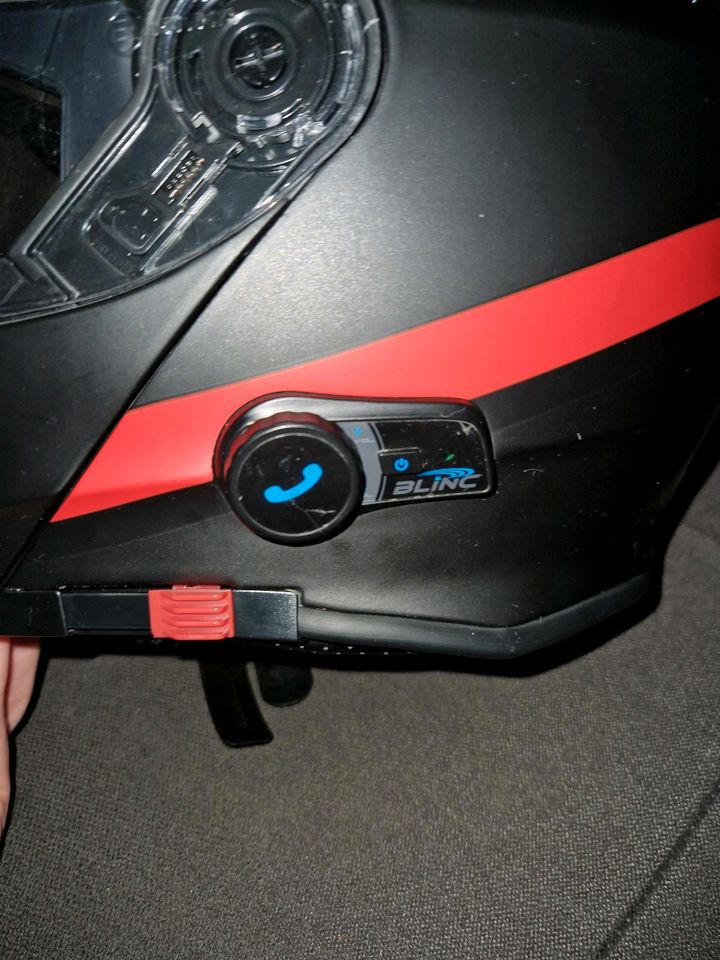 Motorradhelm, Aprilia Klapphelm, Modular Bluetooth, in Salzatal