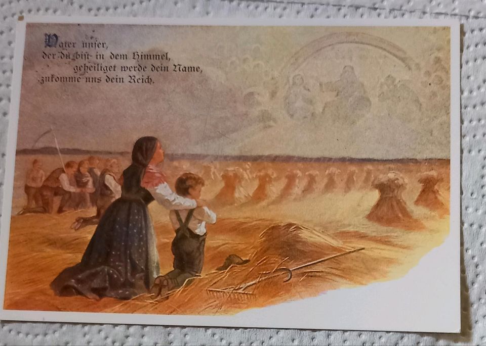 8 alte wunderschöne ungelaufene Postkarten in Traunstein