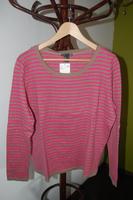 H&M Strick Pullover pink gestreift ungetragen Gr. L Bayern - Kolitzheim Vorschau