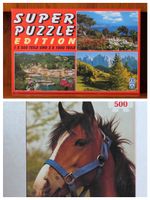 Schmid Super Puzzle Edition (1 x500er; 2x 1000er) & Pferd (500er) Baden-Württemberg - Renningen Vorschau