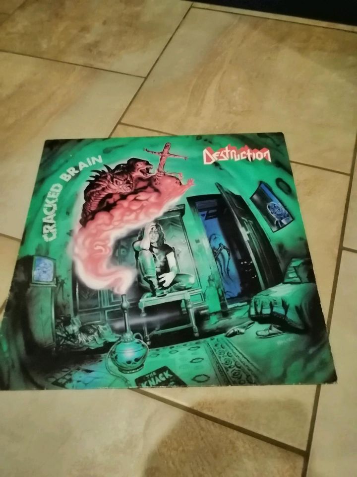 Destruction Cracked Brain LP Vinyl in Breitungen