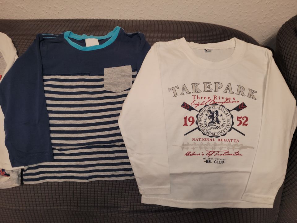 8 Teile Langarm- Oberteile 86/92, Shirts, Jungen Kleidung in Heilbronn