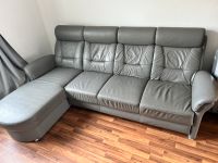 Echtleder Couch Grau Longlife Hessen - Kelsterbach Vorschau
